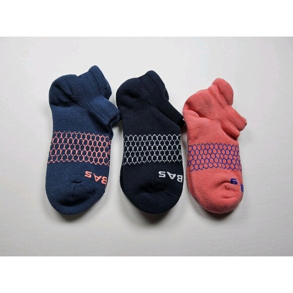 Bombas Original Ankle Socks Lot Of 3 Pairs Size Youth - Picture 2 of 2